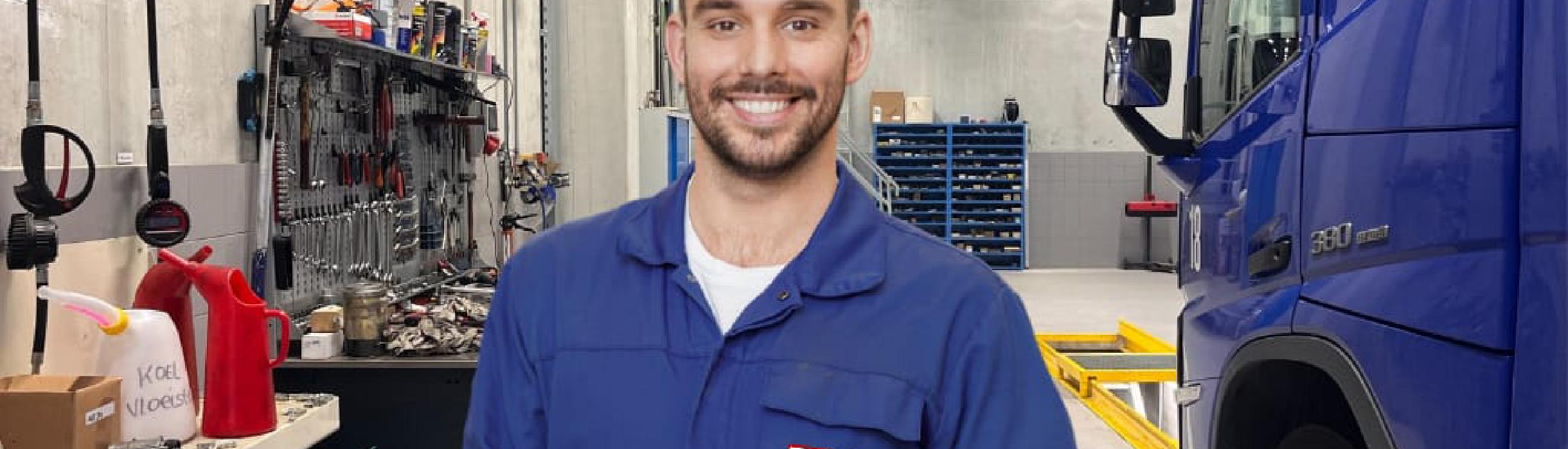 Vrachtwagenmonteur-Aldi