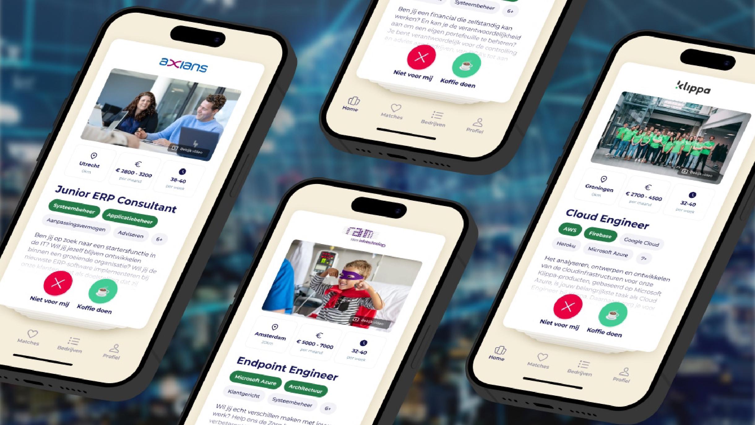 Swipe4Work de vacature-app voor IT