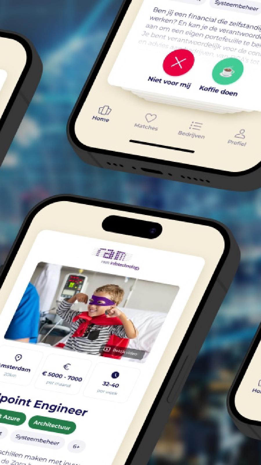 Swipe4Work de vacature-app voor IT