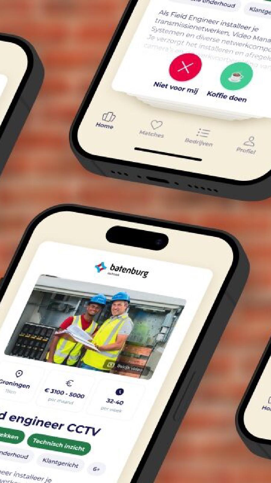 Swipe4Work de vacature-app voor Techniek