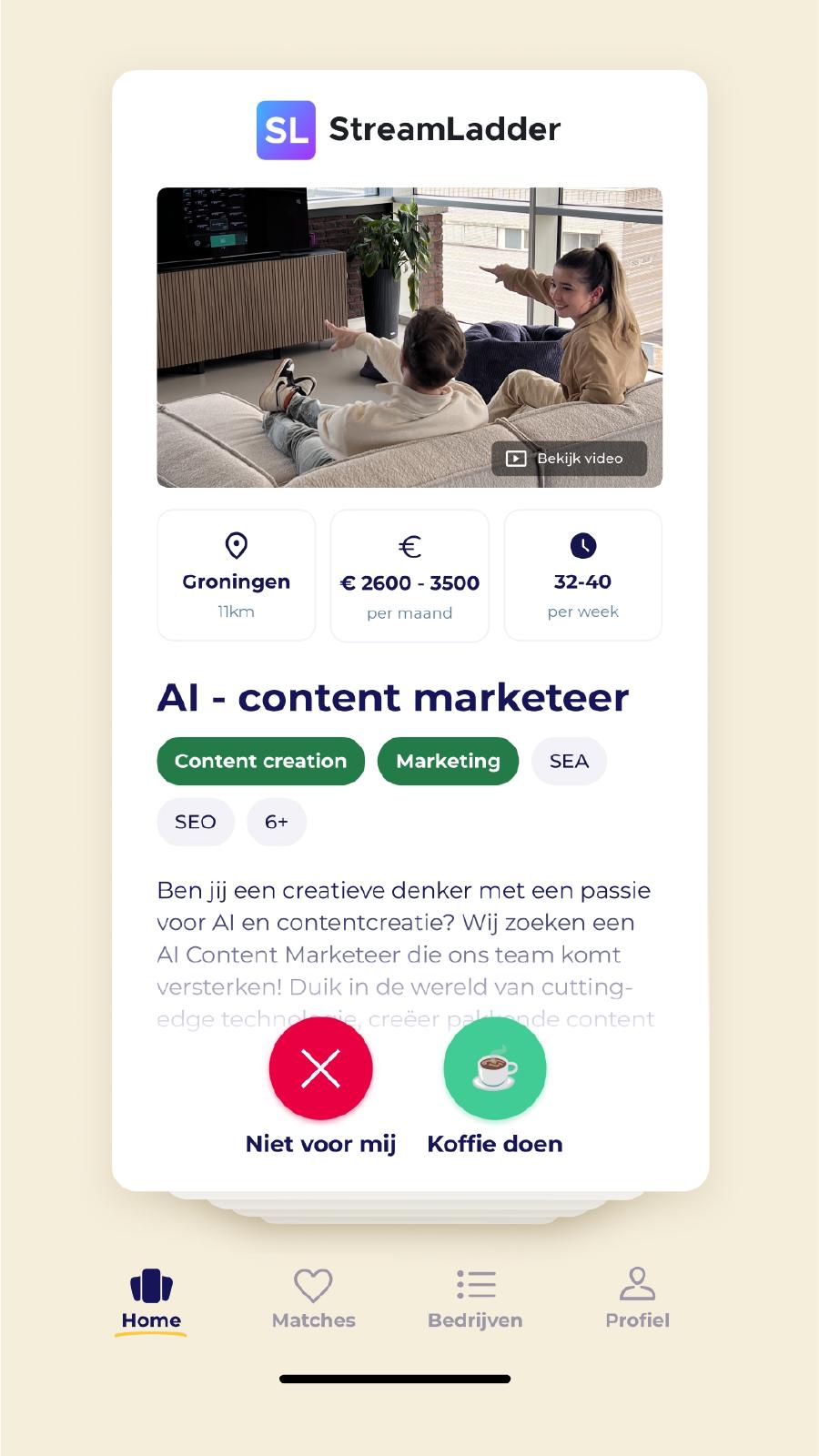 Swipe4Work de beste vacature-app