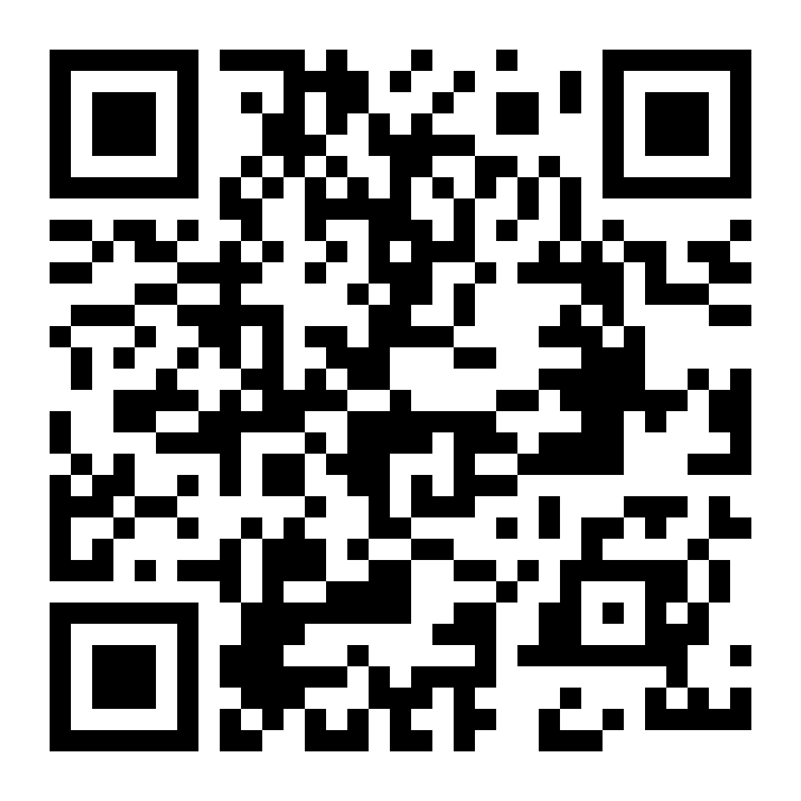 QR code om de app te downloaden